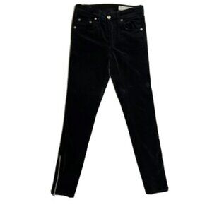 Rag & Bone Navy Blue Zippered Ankle Pants Size 26